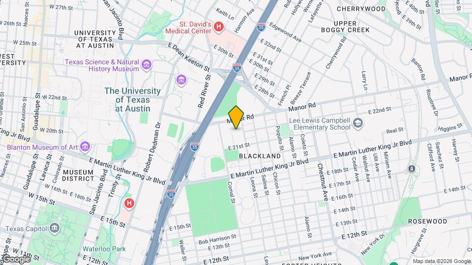 East Campus Graduate Apartments Map and Location Details