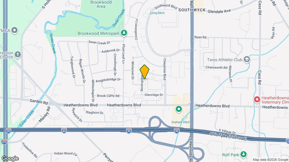 2339 Rockspring Rd Map and Location Details