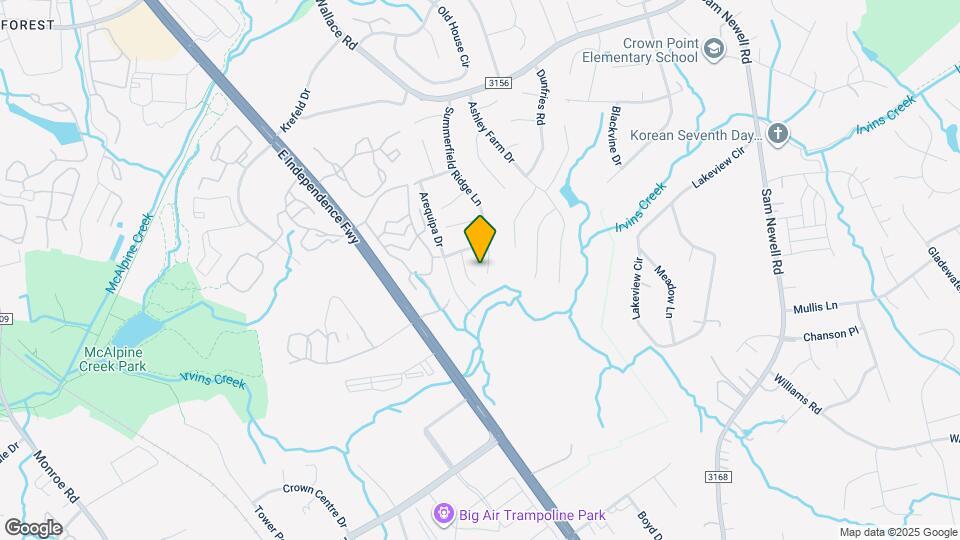 3031 Summerfield Ridge Ln Map and Location Details