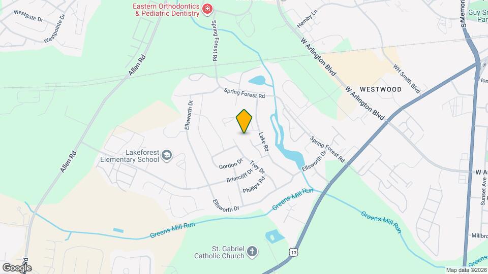 2905 Sussex St Map and Location Details