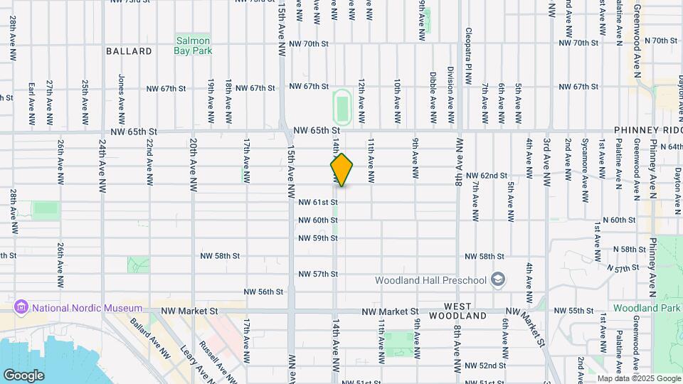 6112 14th Ave NW Map and Location Details