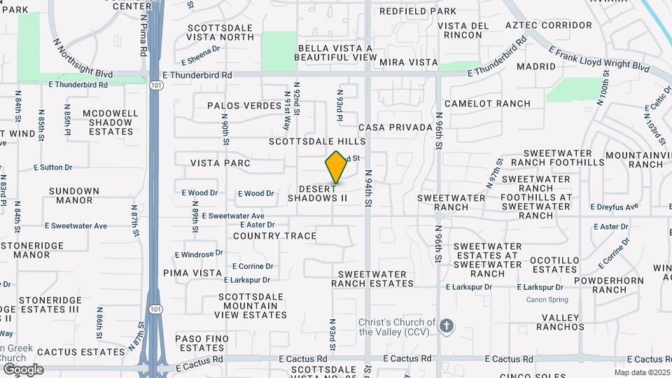 9308 E Wood Dr Map and Location Details