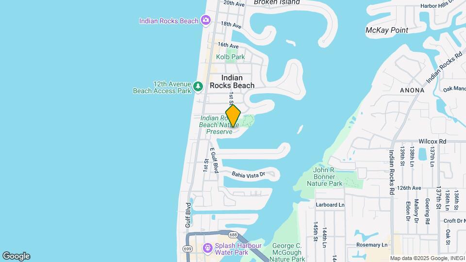 814 Hidden Harbour Dr Mapa y Detalles de la Ubicación