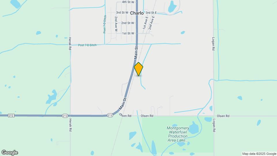 57016 MT-212 Map and Location Details