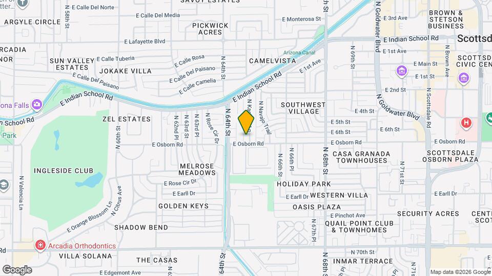 3412 N Kachina Ln Map and Location Details