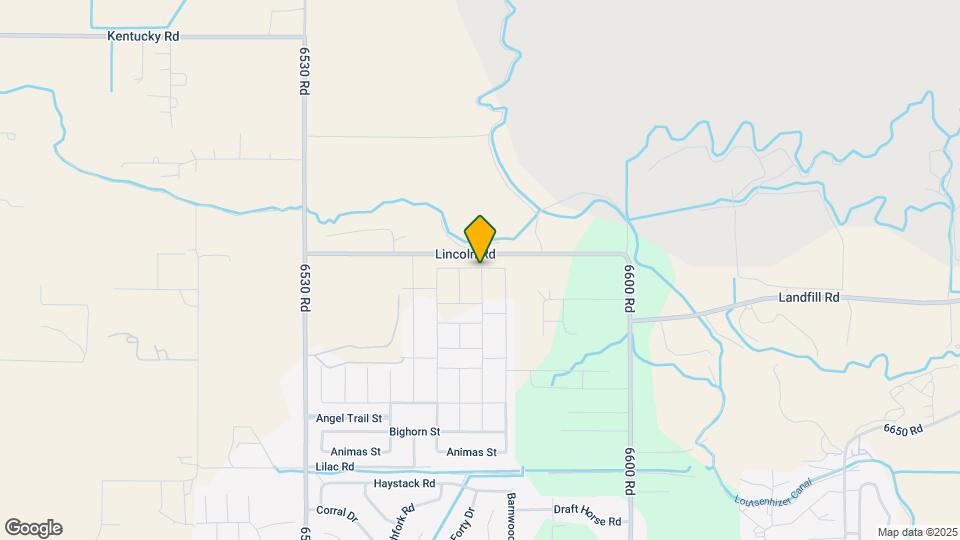 1631 Blue Creek Ave Map and Location Details