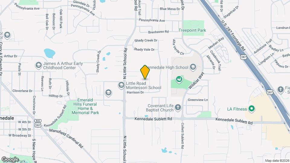 808 Warwick Ct Mapa y Detalles de la Ubicación