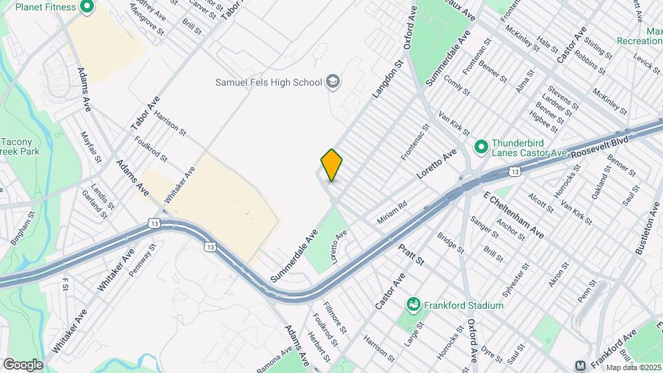 870 Marcella St Map and Location Details