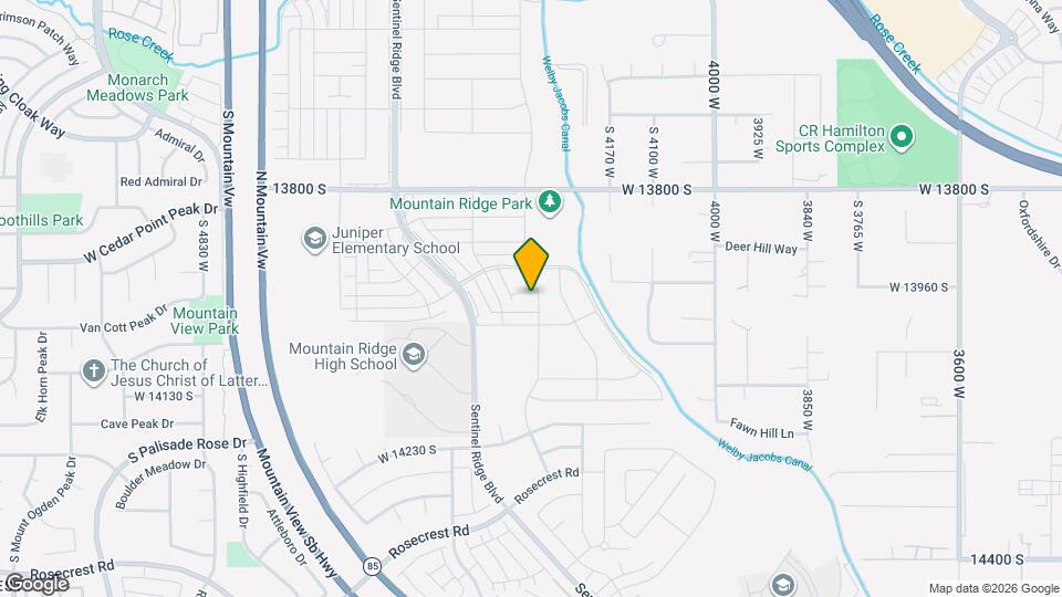4309 Silver Peak Ln Map and Location Details