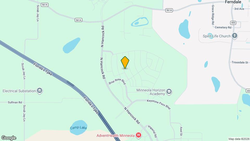 2288 Treasure Hill St Map and Location Details