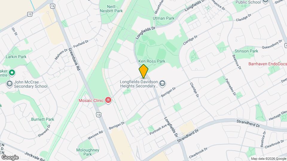 62 N Harrow Dr Map and Location Details