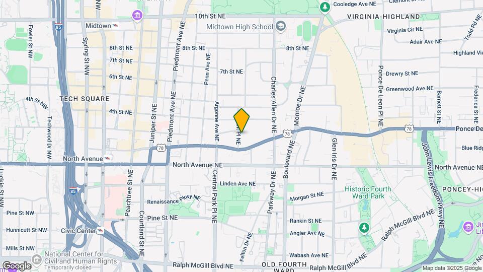 687 Durant Pl NE Mapa y Detalles de la Ubicación
