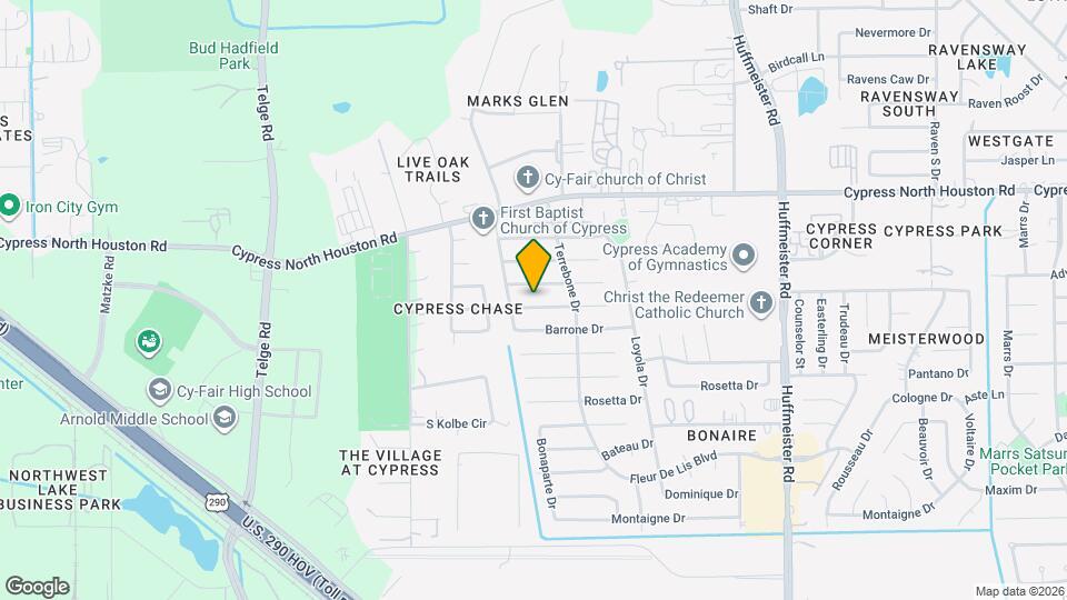 14234 Cellini Dr Map and Location Details