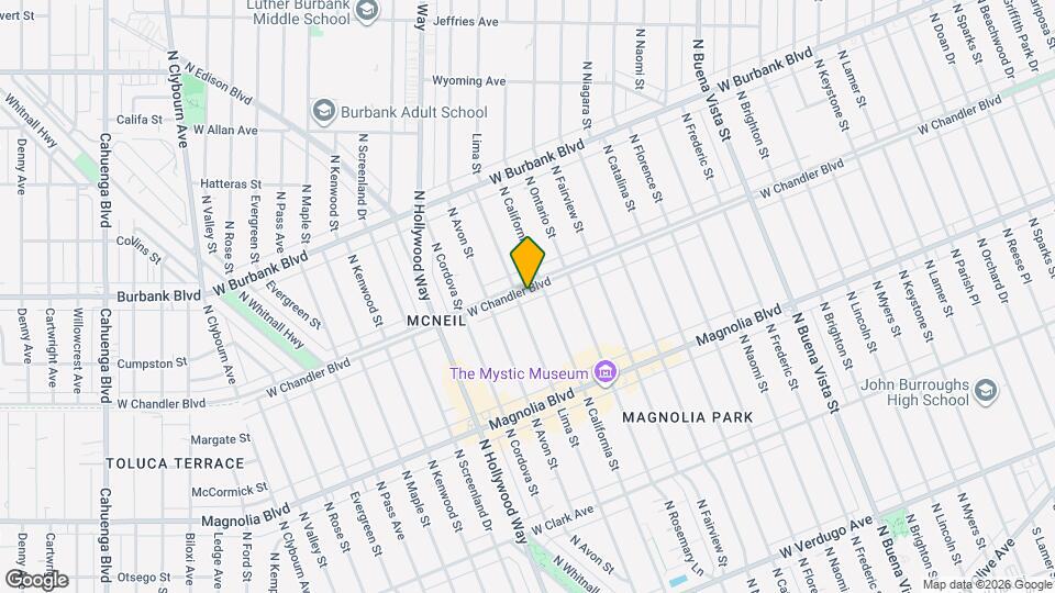 3312 W Chandler Blvd Map and Location Details