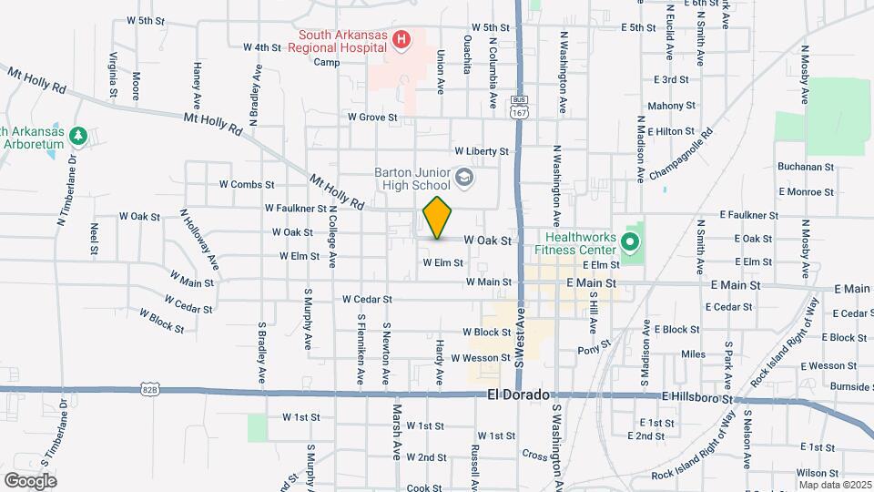 427 W Oak St Map and Location Details