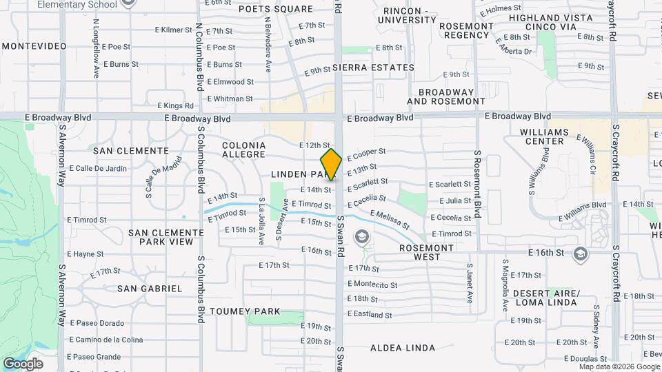 4649 E 14th St Mapa y Detalles de la Ubicación