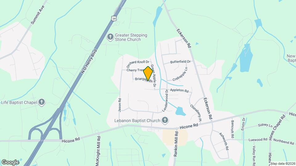 3994 Briargate Dr Map and Location Details