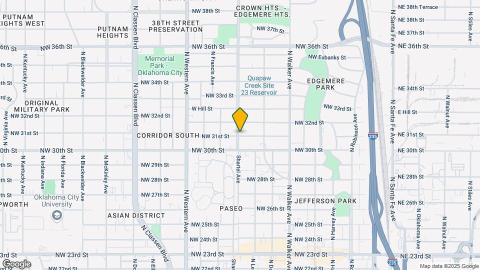 723 NW 31st St, Unit 723 Duplex Map and Location Details