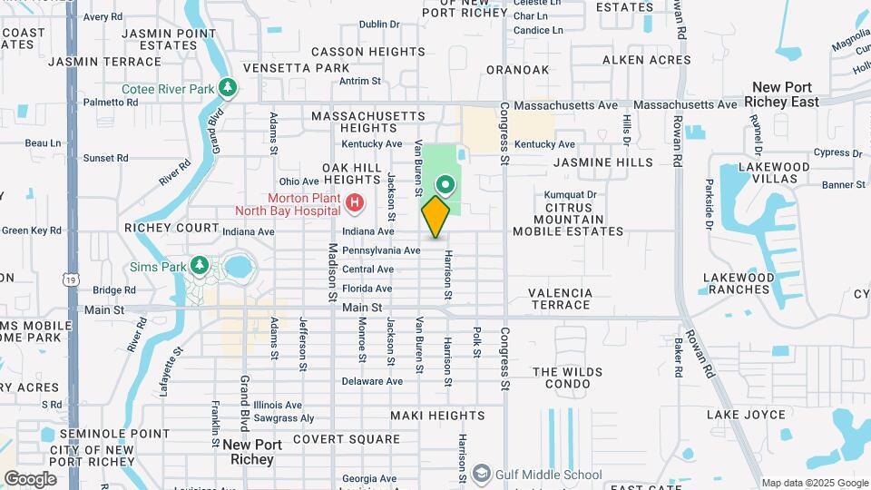 6251 Pennsylvania Ave Map and Location Details