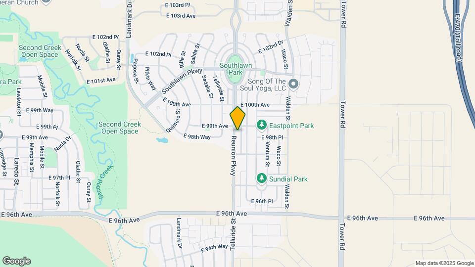 9862 Reunion Pkwy Mapa y Detalles de la Ubicación