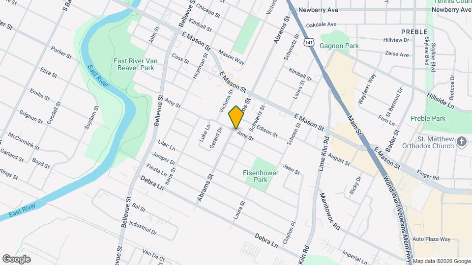 1708-1712-1712 Amy St Map and Location Details