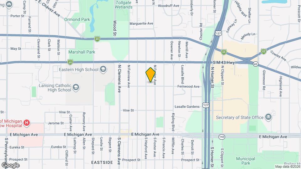 2315 Fernwood Ave Mapa y Detalles de la Ubicación