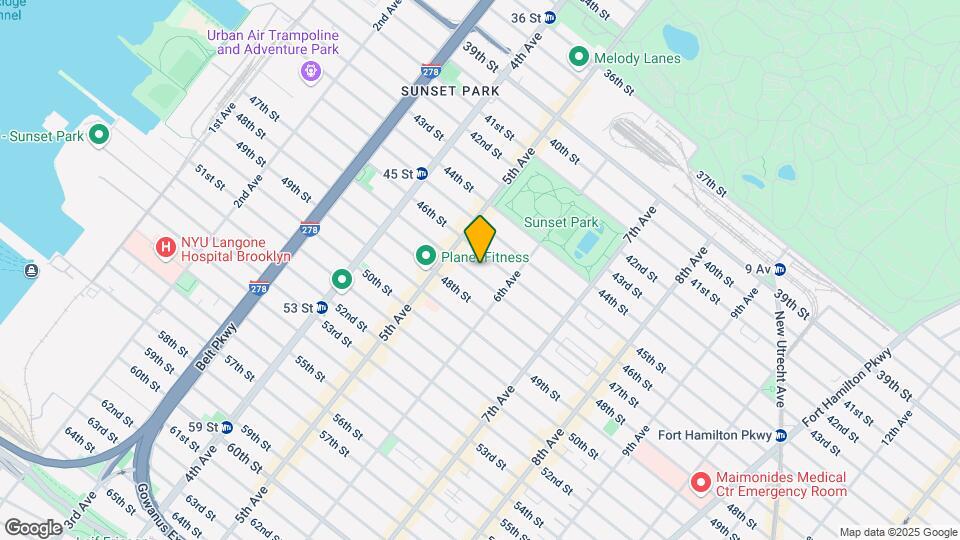 541 47th St, Unit 2nd Floor Map and Location Details
