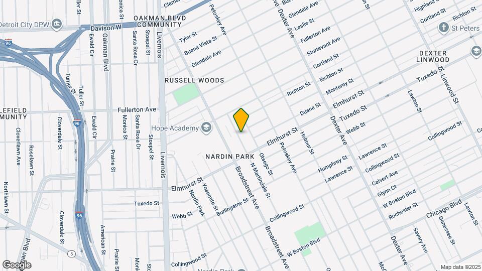 12078 N Martindale St Map and Location Details