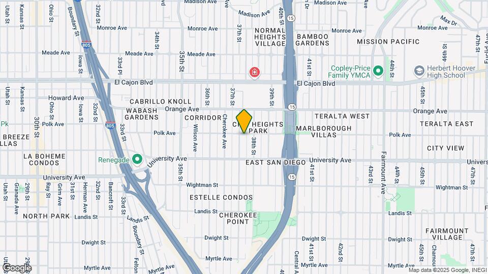 4085 37th St Map and Location Details