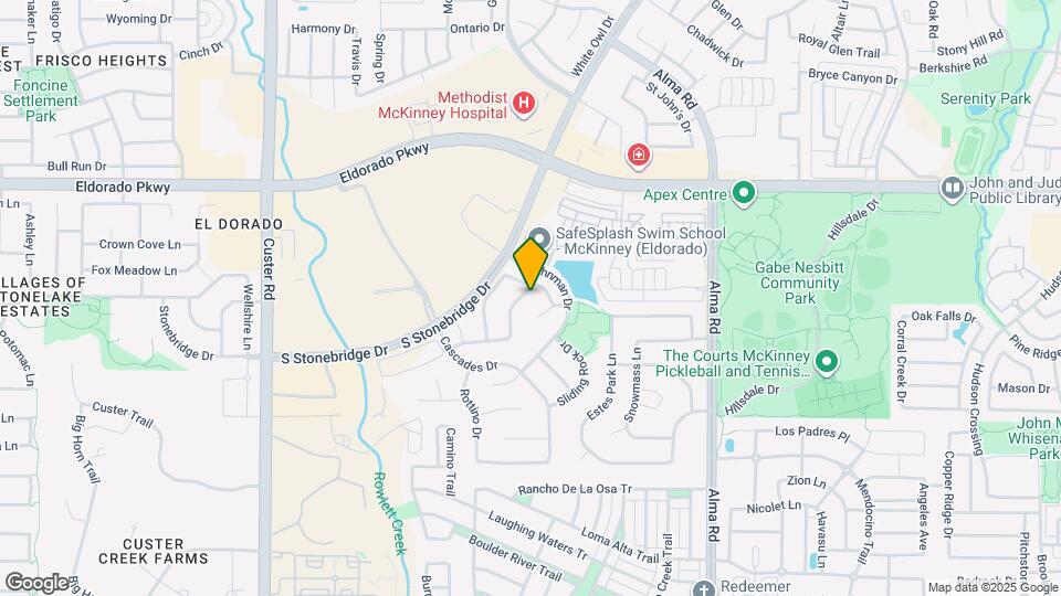 3305 Drip Rock Dr Map and Location Details