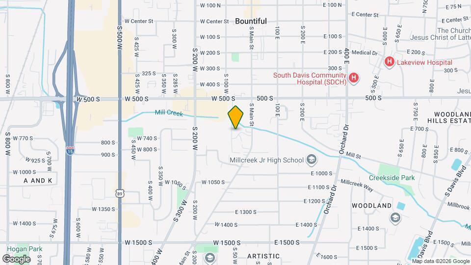 650 S Main St Map and Location Details