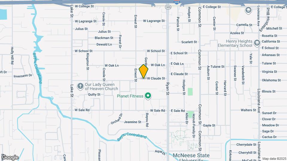 215 W Claude St Map and Location Details