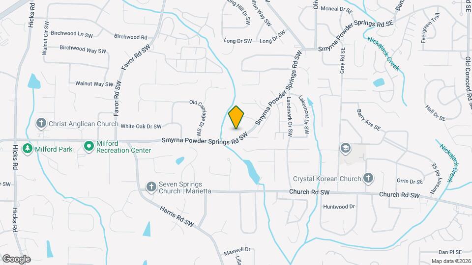 2981 Courtland Oaks Trail SW Map and Location Details