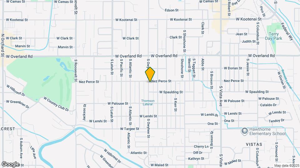 1808 S Owyhee St Map and Location Details