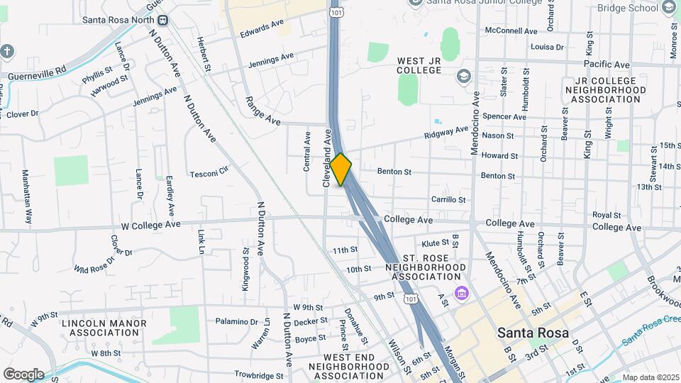 123 Carrillo St Map and Location Details