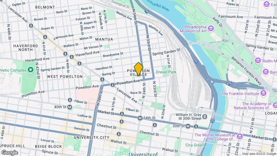 3409 Powelton Ave Map and Location Details