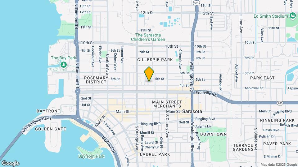 1663 4th St Map and Location Details
