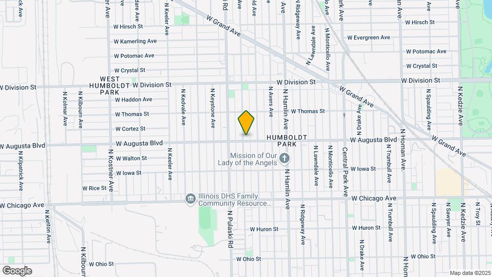 3920 W Augusta Blvd Map and Location Details