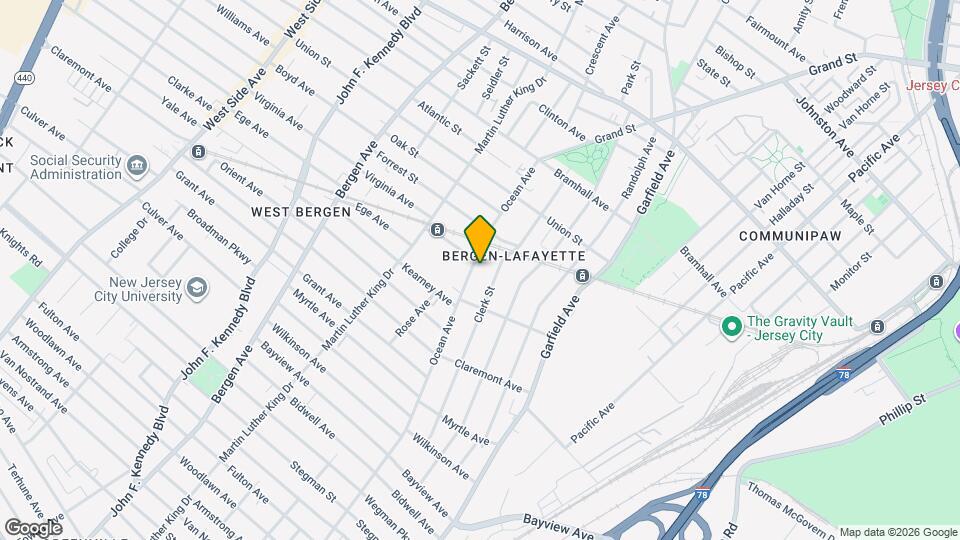 724 Ocean Ave Map and Location Details