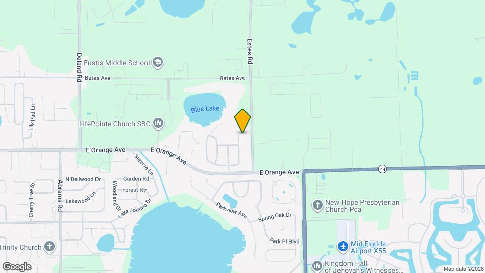 317 E Blue Water Edge Dr Map and Location Details