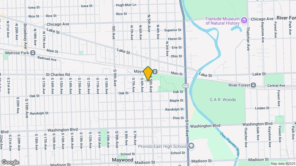 120 S 5th Ave Map and Location Details