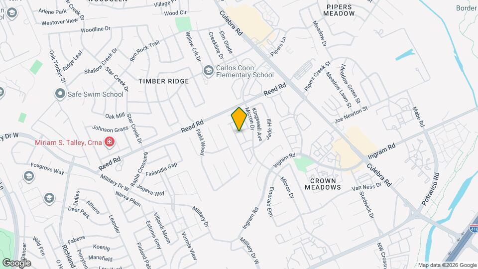 7714 Crown Meadows Map and Location Details