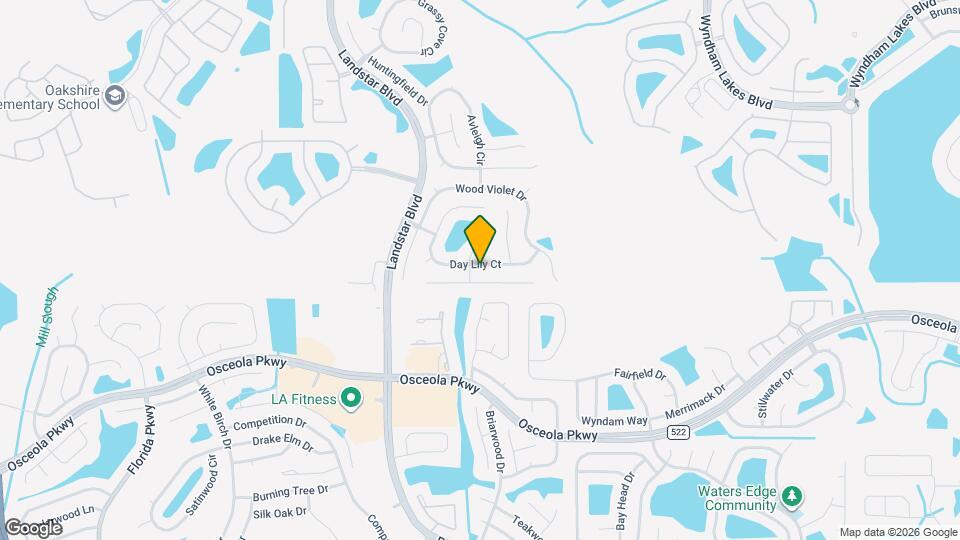 14912 Day Lily Ct Map and Location Details