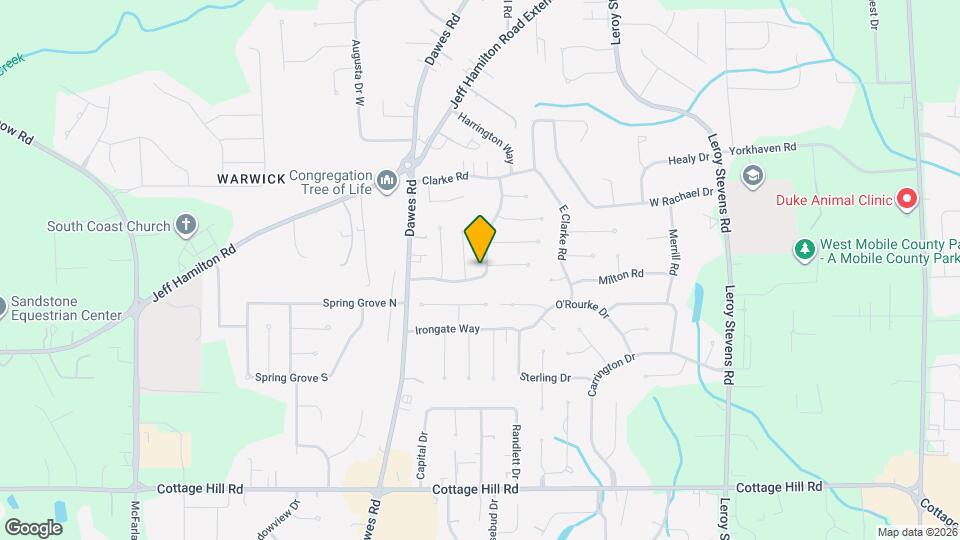 2076 Willow Oak Dr Map and Location Details