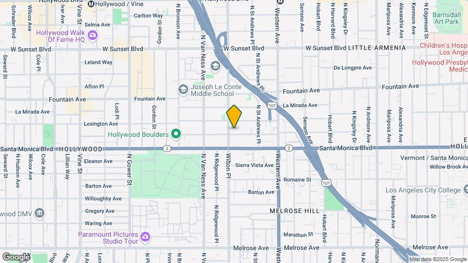 5663-5667 Virginia Ave Map and Location Details