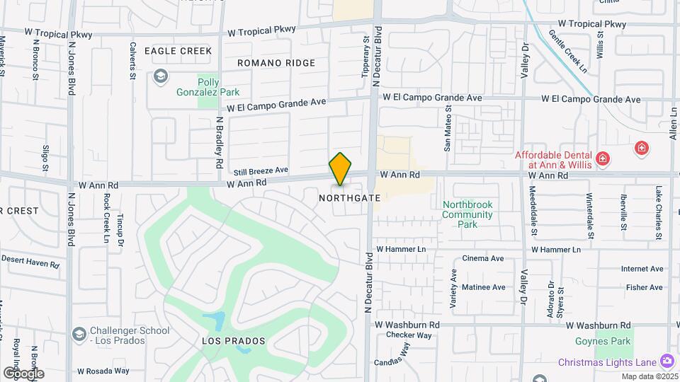 5537 Oakwood Ridge St Map and Location Details