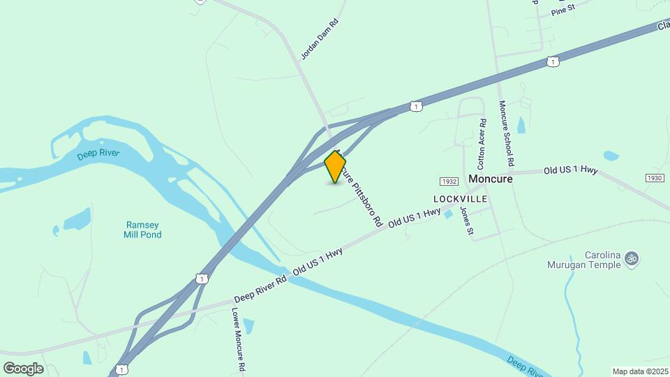 8074 Moncure Pittsboro Rd Map and Location Details