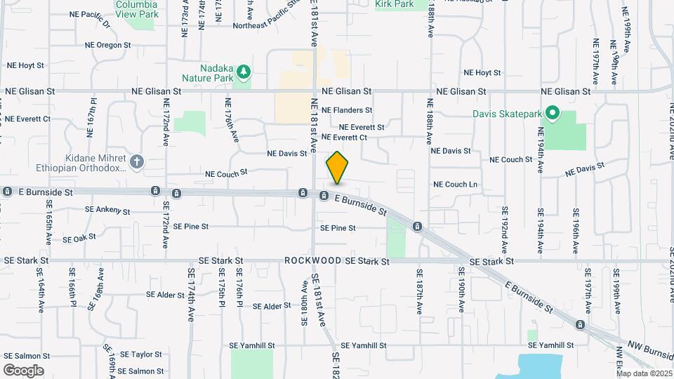 Burnside Garden Apartments Mapa y Detalles de la Ubicación
