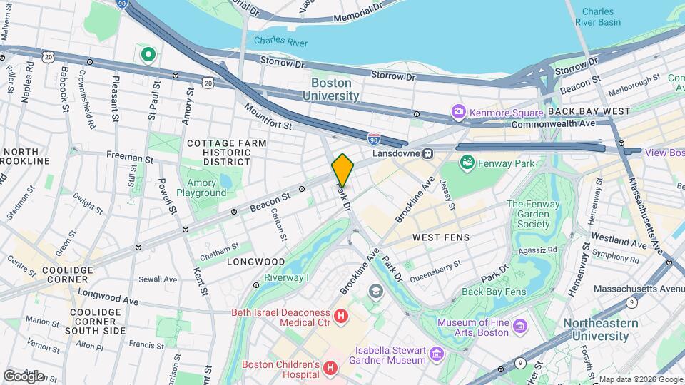 454 Park Dr Map and Location Details