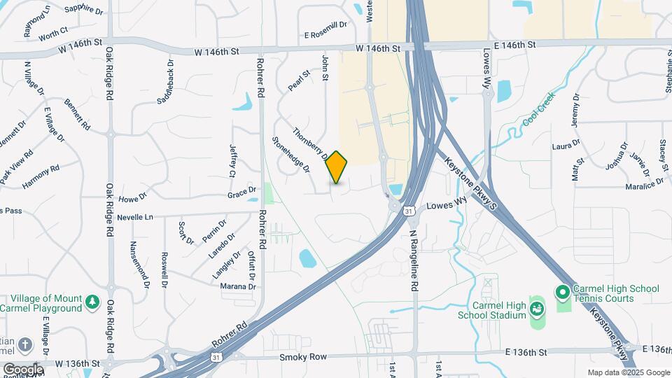 521 Thornberry Dr Map and Location Details